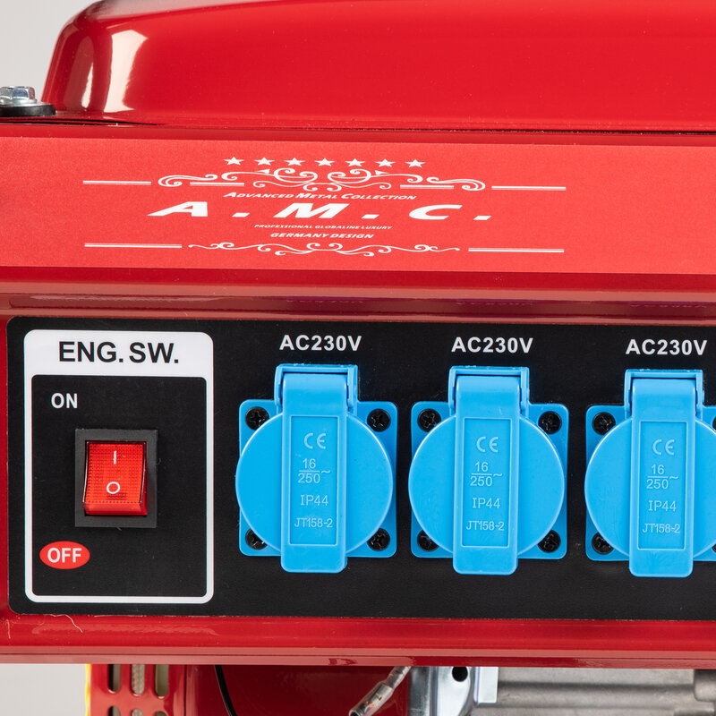 Gruppo elettrogeno Generatore di corrente 2000W - 220V / 380V avviamento manuale